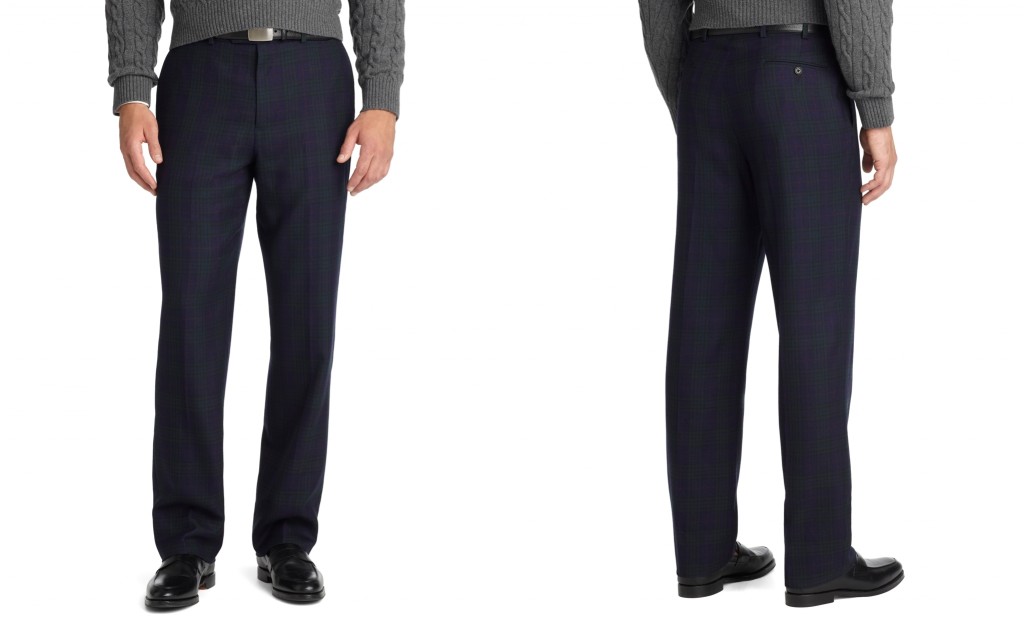 Тому перший мій приклад правильної довжини брюк стосуватиметься традиційного крою: