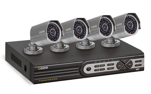 Для великих площ підійдуть готові системи з можливістю підключення 4-8 відеокамер: