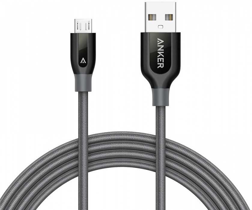 8 м (A8143HA1) - кабель USB - microUSB (Grey)